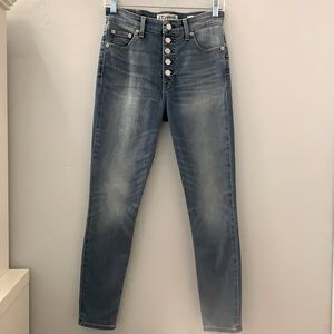 High Rise Lucky Brand Bridgette Skinny Jeans (26)